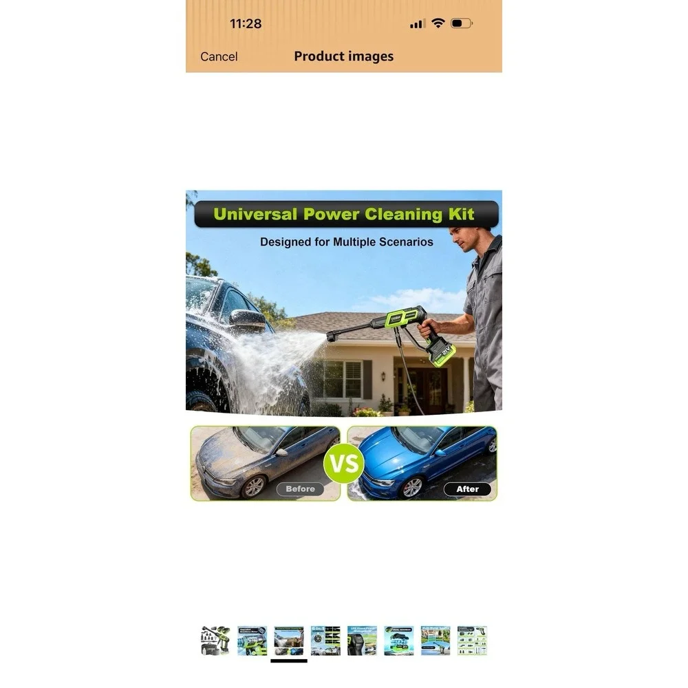 Highsam cordless handheld